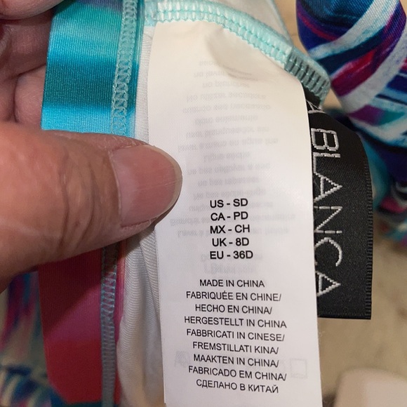 LaBlanca Bikini Bra Top Small D cup - Picture 7 of 8